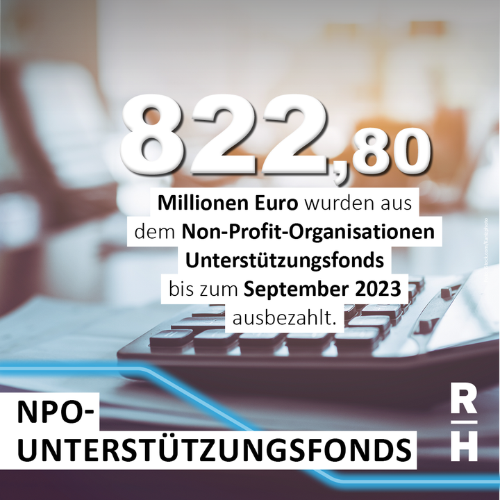 NPO-Fonds über 822 Millionen Euro ausbezahlt - Copyright: Foto: iStock.com/Kanizphoto